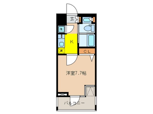 メイクスデザイン南青山(603)の物件間取画像